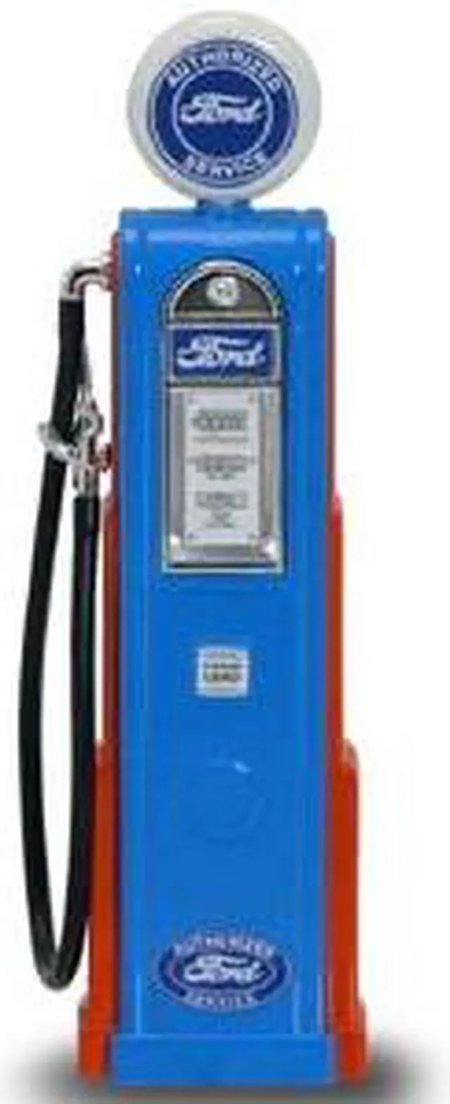 Alt view image 2 of 3 - Ford Gasoline Vintage Gas Pump Digital 1/18 Diecast Replica by Road Signature