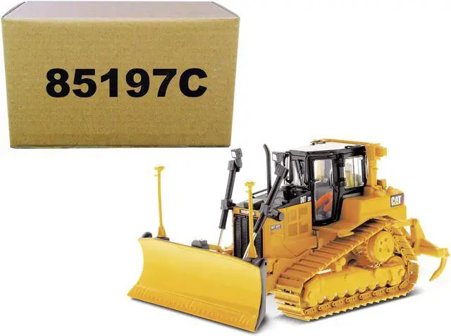 Main image of CAT Caterpillar D6T XW VPAT Track Type Tractor with AccuGrade GPS Technology and Operator "Core Classics" Series 1/50 Diecast Model by Diecast Masters