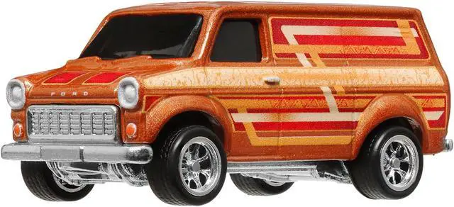 Alt view image 2 of 6 - Ford Transit Supervan Copper Metallic with Graphics "Boulevard" Series Diecast Model Car by Hot Wheels
