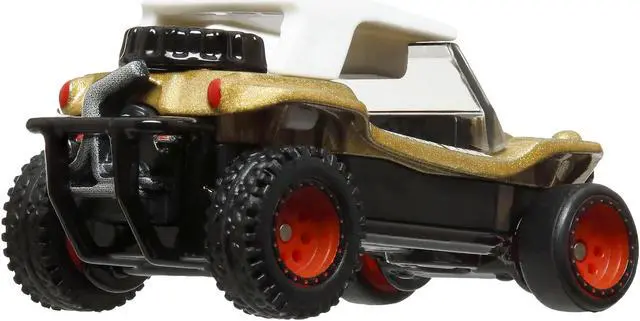 Alt view image 4 of 6 - Meyer Manx Dune Buggy #1 Gold Metallic with White Top "Boulevard" Series Diecast Model Car by Hot Wheels