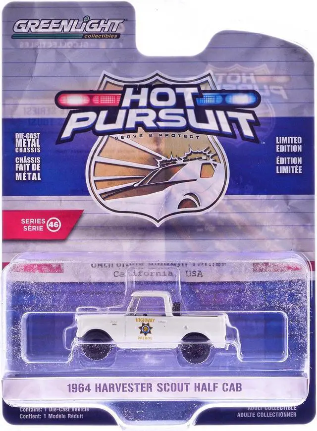 Alt view image 4 of 6 - "Hot Pursuit" Series 46 Set of 6 Police Cars 1/64 Diecast Model Cars by Greenlight