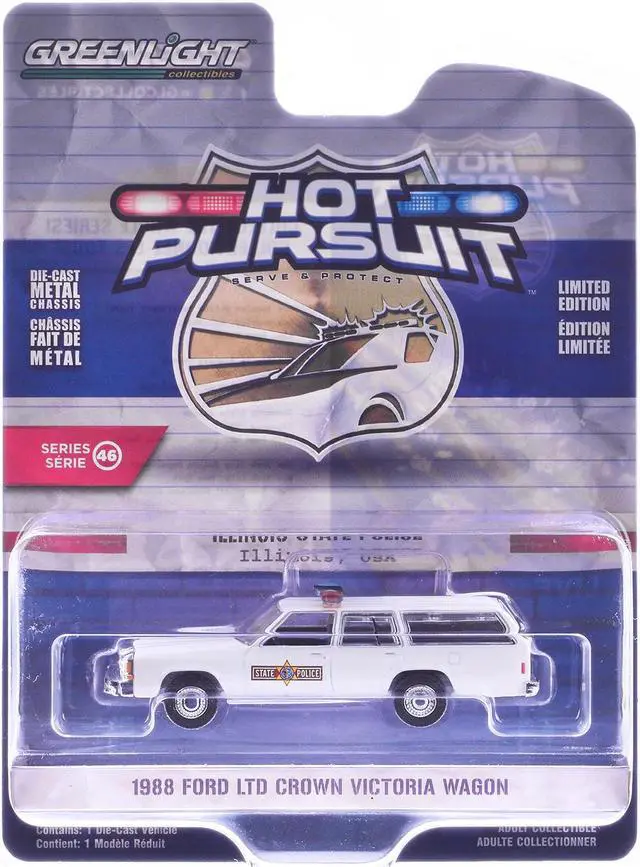 Alt view image 5 of 6 - "Hot Pursuit" Series 46 Set of 6 Police Cars 1/64 Diecast Model Cars by Greenlight