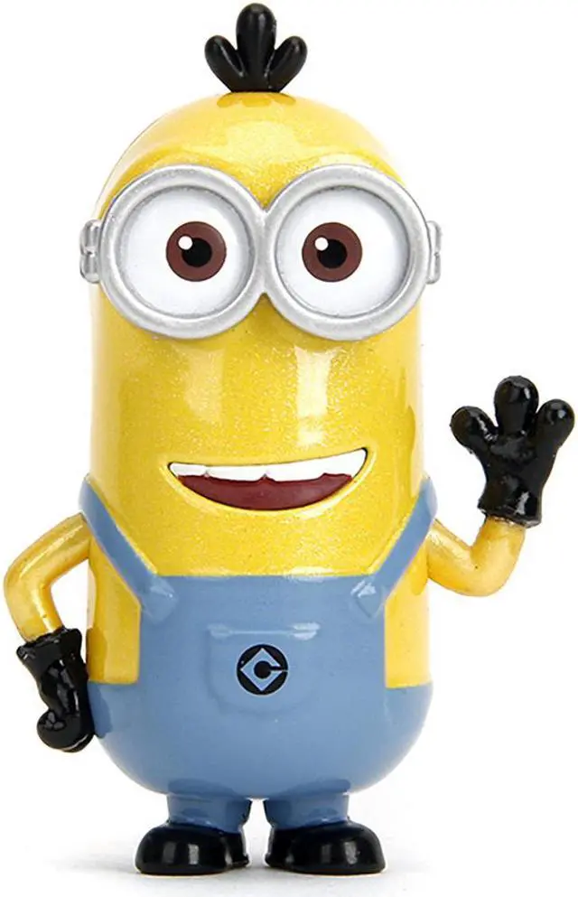 Alt view image 3 of 6 - Set of 4 Diecast Figures "Minions" (2015) Movie "Metalfigs" Series Diecast Models by Jada