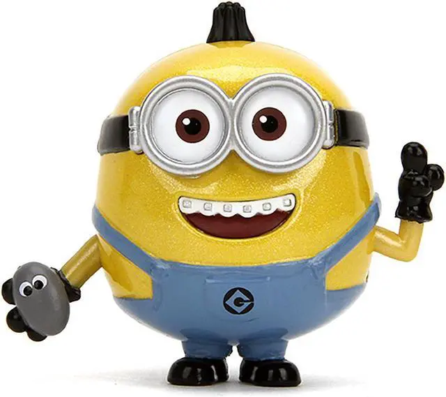 Alt view image 4 of 6 - Set of 4 Diecast Figures "Minions" (2015) Movie "Metalfigs" Series Diecast Models by Jada