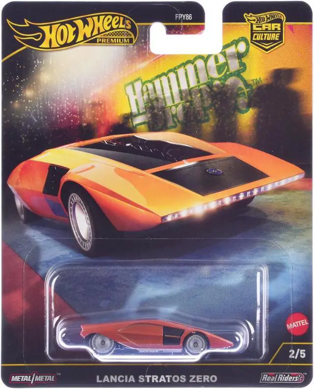 Alt view image 4 of 6 - "Hammer Drop" 5 piece Set "Car Culture" 2024 Series F Diecast Model Cars by Hot Wheels