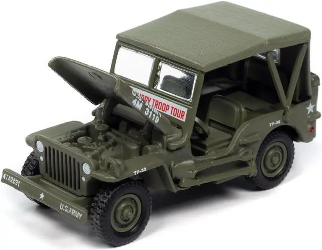 Alt view image 3 of 6 - "Military" Set A of 6 pieces 2024 Release 2 Limited Edition 1/64 Die cast Models by Johnny Lightning
