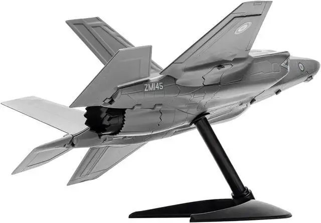 Alt view image 3 of 6 - Skill 1 Model Kit F-35 Lightning II Snap Together Painted Plastic Model Airplane Kit by Airfix Quickbuild