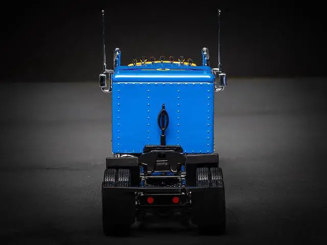 Alt view image 5 of 6 - Iron Maiden "Powerslave" Transport Truck Blue "World Slavery Tour 1984-85" 1/50 Diecast Model by Corgi