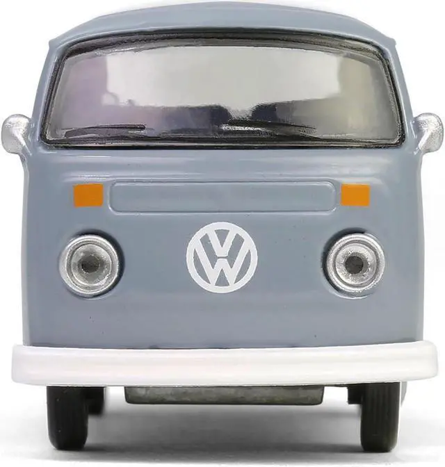 Alt view image 5 of 6 - 1978 Volkswagen Type 2 Double Cab Pickup Truck "Volkswagen Service" Gray "Club Vee-Dub" Series 1/64 Diecast Model by Greenlight