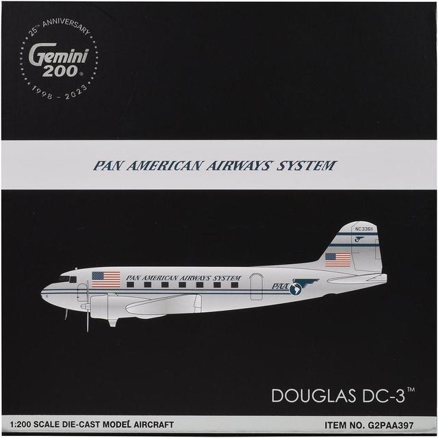 GEMINI200 PAN AMERICAN DC-3 1/200 REG#BC33611