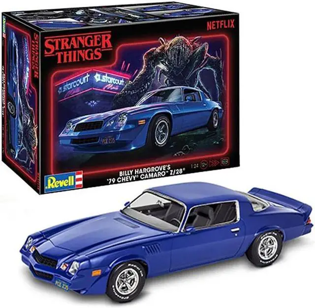 Alt view image 5 of 6 - Billy Hargroves 1979 Chevrolet Camaro Z/28 "Stranger Things" (2016-Current) TV (Level 4) 1/24 Plastic Model Kit by Revell