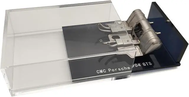 Alt view image 3 of 6 - Street Exhaust for Porsche 904 Carrera GTS with Display Case 1/18 Die Cast Model by CMC