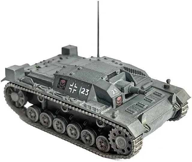Alt view image 3 of 6 - Germany StuG. III Ausf.B Tank "Eastern Front" (1941) German Army "NEO Dragon Armor" 1/72 Plastic Model by Dragon Models