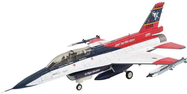 Alt view image 5 of 6 - General Dynamics X-62A VISTA Aircraft with Missiles "USAF" (2024) US Air Force "Air Power" 1/72 Diecast Model by Hobby Master