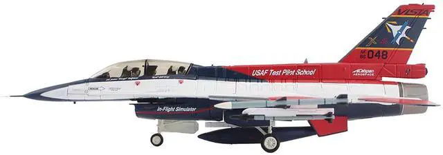Alt view image 2 of 6 - General Dynamics X-62A VISTA Aircraft with Missiles "USAF" (2024) US Air Force "Air Power" 1/72 Diecast Model by Hobby Master