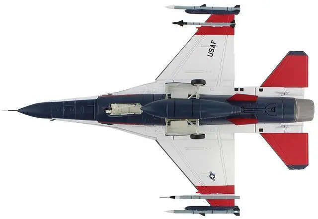 Alt view image 4 of 6 - General Dynamics X-62A VISTA Aircraft with Missiles "USAF" (2024) US Air Force "Air Power" 1/72 Diecast Model by Hobby Master