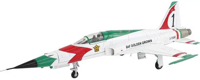 Alt view image 5 of 6 - Northrop F-5E Tiger II Aircraft "#1, 3-7099, IIAF Golden Crown" Imperial Iranian Air Force 1/72 Diecast Model by Hobby Master