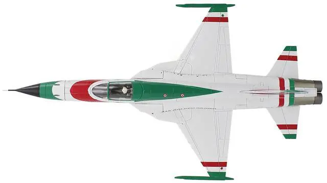 Alt view image 3 of 6 - Northrop F-5E Tiger II Aircraft "#1, 3-7099, IIAF Golden Crown" Imperial Iranian Air Force 1/72 Diecast Model by Hobby Master