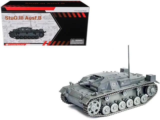 Alt view image 6 of 6 - Germany StuG. III Ausf.B Tank "Eastern Front" (1941) German Army "NEO Dragon Armor" 1/72 Plastic Model by Dragon Models