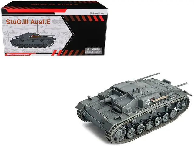 Main image of Germany StuG. III Ausf.E Tank "StuG.Abt. 191, Klin, Russia" (1941) German Army 1/72 Plastic Model by Dragon Models