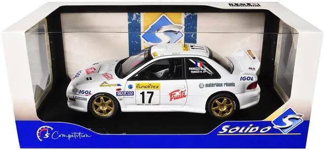 Alt view image 6 of 6 - Subaru Impreza S5 WRC99 22B #17 "Monte Carlo Rally" (1999) "Competition" Series 1/18 Diecast Model Car by Solido