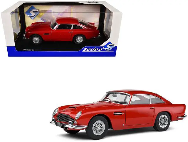 Main image of 1964 Aston Martin DB5 RHD (Right Hand Drive) Red Metallic 1/18 Diecast Model Car by Solido