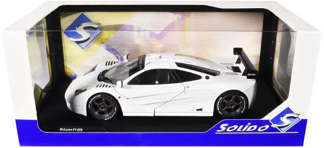 Alt view image 6 of 6 - 1996 McLaren F1 GTR Short Tail White 1/18 Diecast Model Car by Solido