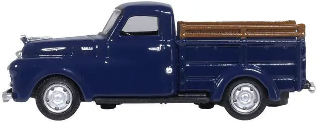 Alt view image 3 of 6 - 1948 Dodge B-1B Pickup Truck Waterway Blue 1/87 (HO) Scale Diecast Model Car by Oxford Diecast