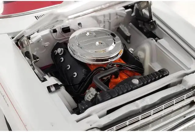 Alt view image 2 of 6 - 1967 Plymouth Belvedere II Super Stock "Don Grotheer" White w/ Graphics and Red Interior Ltd Ed 1/18 Die Cast Model Car by ACME