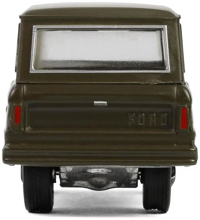 Alt view image 5 of 6 - 1966 Ford Bronco "U.S. Army Proposal" Olive Drab "Battalion 64" Series 5 1/64 Die Cast Model Car by Greenlight