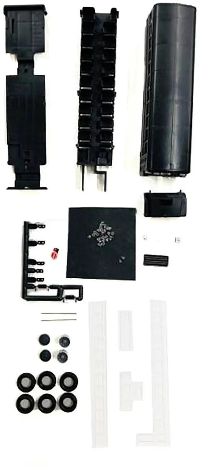 Alt view image 2 of 6 - Model Kit School Bus 1/87 (HO) Plastic Model by Promotex