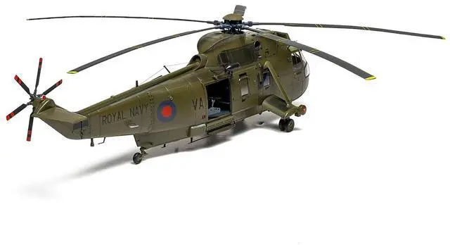 Alt view image 2 of 6 - Level 4 Model Kit Westland Sea King HC.4 Helicopter with 4 Scheme Options 1/48 Plastic Model Kit by Airfix