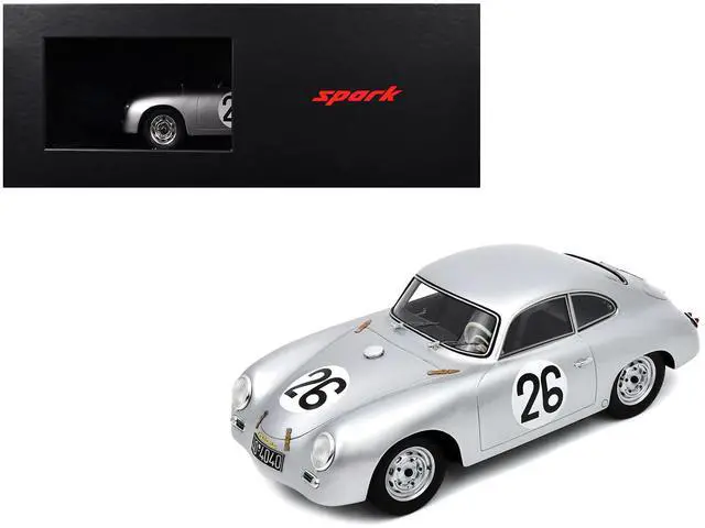 Main image of Porsche 356 #26 "Porsche KG" "24 Hours of Le Mans" (1956) with Display Case 1/18 Model Car by Spark