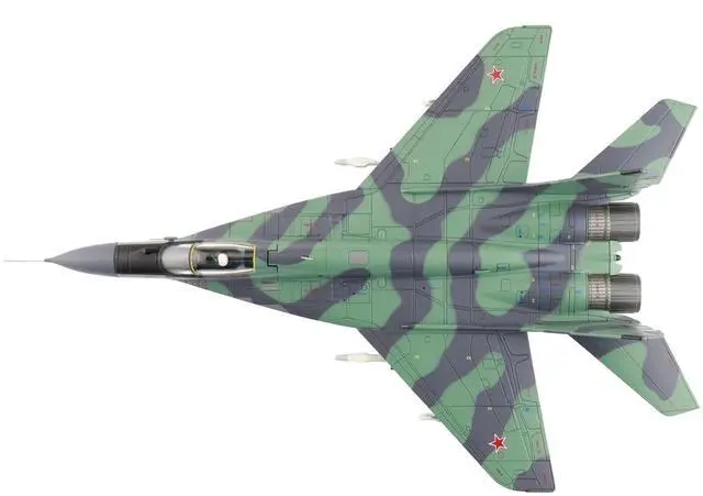 Alt view image 3 of 6 - Mikoyan MIG-29 Fulcrum C Aircraft Soviet Air Force "Air Power Series" 1/72 Diecast Model Hobby Master