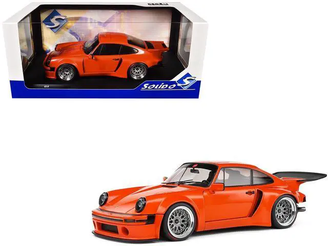 Main image of 2022 Porsche 911 KS-R Orange Metallic 1/18 Diecast Model Car by Solido