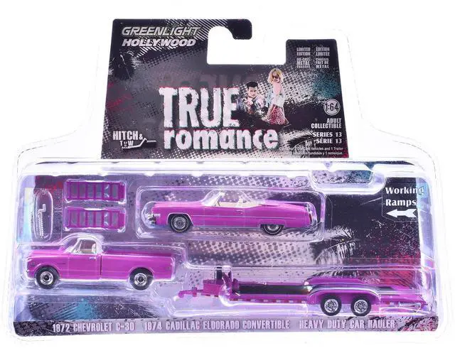 Alt view image 4 of 4 - "Hollywood Hitch & Tow" Series 13, Set of 3 pieces 1/64 Diecast Model Cars by Greenlight