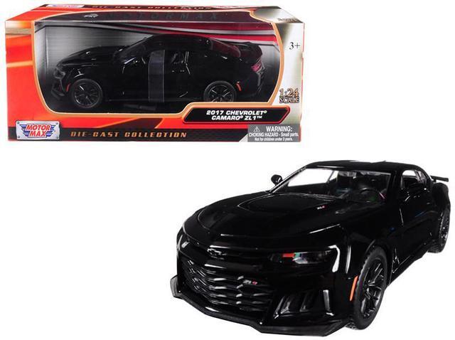 Main image of 2017 Chevrolet Camaro ZL1 Black 1/24 Diecast Model Car by Motormax