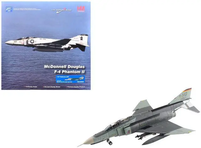 Main image of McDonnell Douglas F-4F Phantom II Fighter-Bomber Aircraft US Air Force "Air Power Series" 1/72 Diecast Model Hobby Master