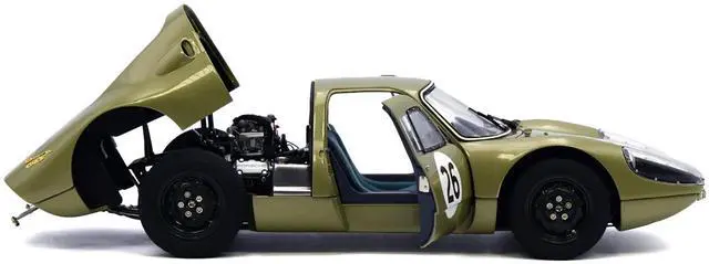 Alt view image 4 of 6 - Porsche 904 Carrera GTS #26 Innes Ireland "Silverstone International Grand Touring" (1964) Ltd Ed 1/18 Die Cast Model Car by CMC