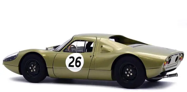 Alt view image 6 of 6 - Porsche 904 Carrera GTS #26 Innes Ireland "Silverstone International Grand Touring" (1964) Ltd Ed 1/18 Die Cast Model Car by CMC
