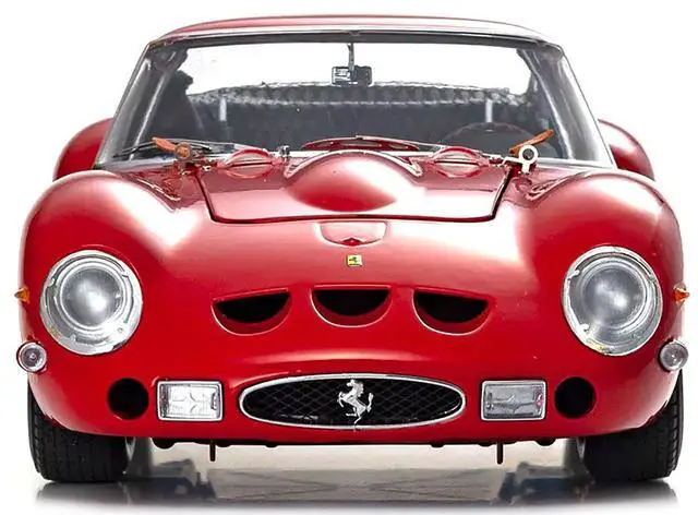 Alt view image 4 of 6 - Ferrari 250 GTO Race Red 1/18 Diecast Model Car by Kyosho
