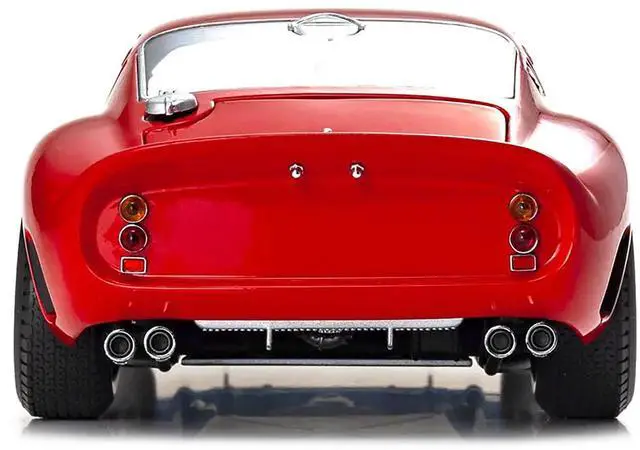 Alt view image 5 of 6 - Ferrari 250 GTO Race Red 1/18 Diecast Model Car by Kyosho