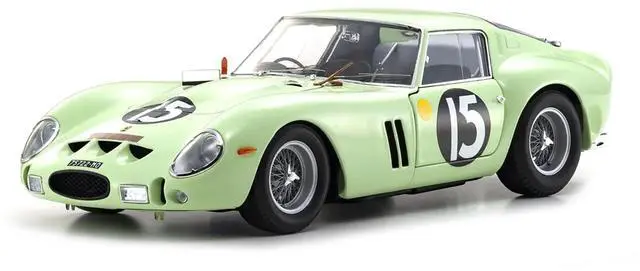 Alt view image 6 of 6 - Ferrari 250 GTO #15 Innes Ireland Winner "Goodwood Tourist Trophy" (1962) 1/18 Diecast Model Car by Kyosho