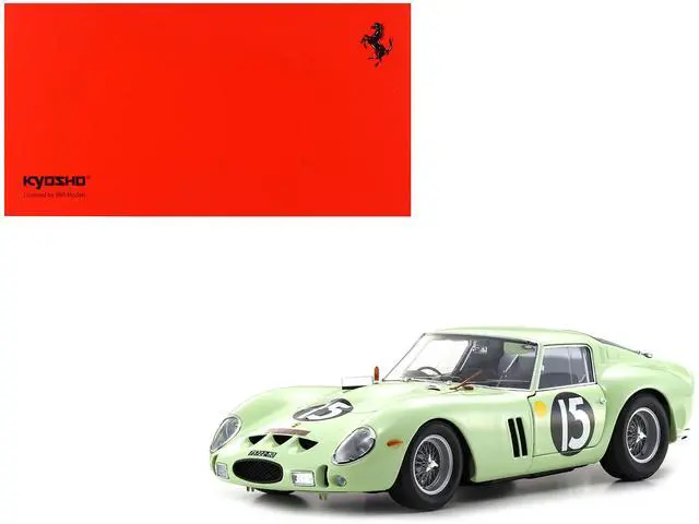 Main image of Ferrari 250 GTO #15 Innes Ireland Winner "Goodwood Tourist Trophy" (1962) 1/18 Diecast Model Car by Kyosho