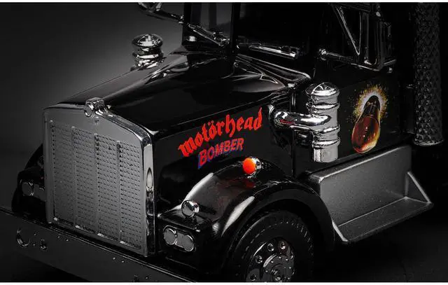 Alt view image 3 of 6 - "Motorhead Bomber" Transport Truck Black 1/50 Diecast Model by Corgi