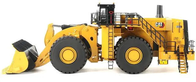 Alt view image 2 of 6 - CAT Caterpillar 995 Wheel Loader Yellow "High Line Series" 1/50 Diecast Model by Diecast Masters