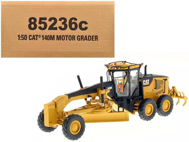 Alt view image 6 of 6 - CAT Caterpillar 140M Motor Grader with Operator "Core Classics Series" 1/50 Diecast Model by Diecast Masters