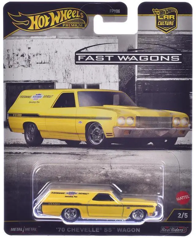 Alt view image 2 of 6 - "Fast Wagons" 5 piece Set "Car Culture" 2024 Series J Die Cast Model Cars by Hot Wheels