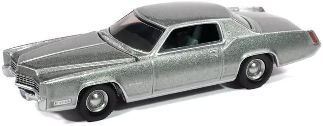 Alt view image 2 of 6 - 1967 Cadillac Eldorado Crystal Firemist Metallic with Green Interior "Luxury Cruisers" 1/64 Diecast Model Cars by Auto World