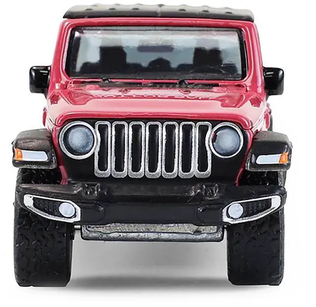 Alt view image 4 of 6 - 2024 Jeep Gladiator Pickup Truck Tuscadero Pink with Black Top "Showroom Floor" Series 7 1/64 Diecast Model Cars by Greenlight